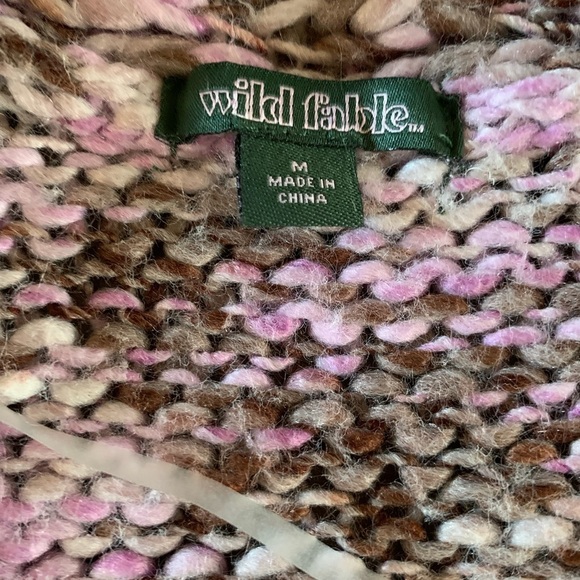 Wild Fable Cropped Sweater Rhinestone‎ Buttons - Picture 6 of 11